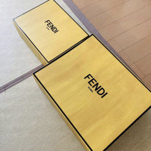 ブランド品の箱のイメージ（FENDI）