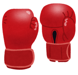 ボクシンググローブのイメージ